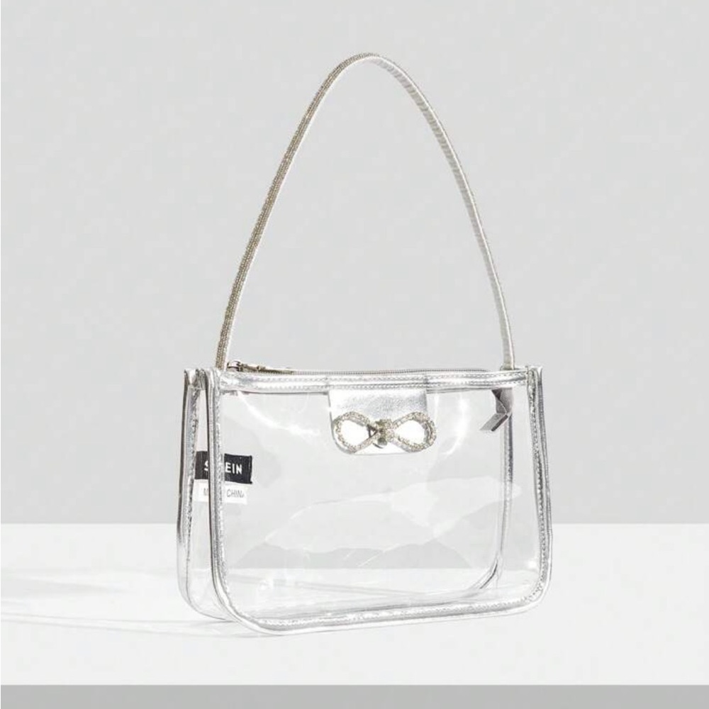 Clear shoulder bag